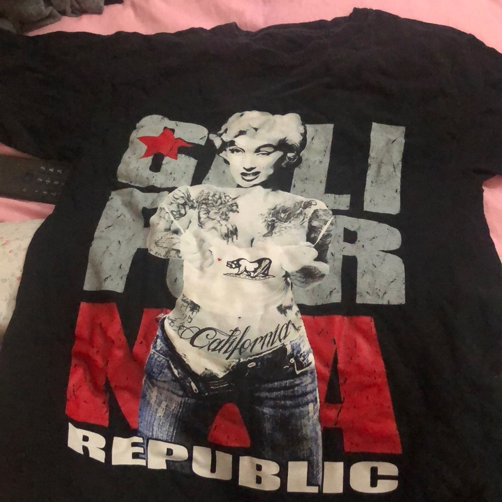 California Marilyn Monroe t shirt